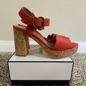 Free People cork heels
